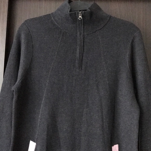 Long grey sweatshirt - Picture 2 of 7